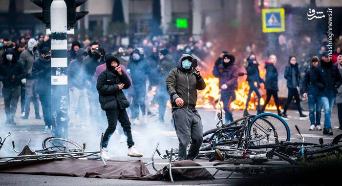 تظاهرات گسترده در اعتراض به محدودیت‌های کرونایی و اوضاع وخیم اقتصادی در پایتخت‌های اروپایی + تصاویر