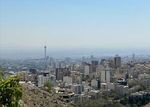 پایتخت از نمای بام تهران