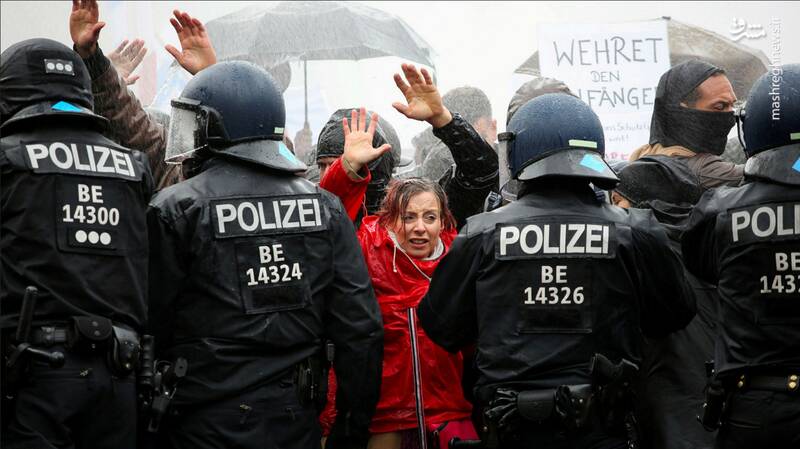 تظاهرات گسترده در اعتراض به محدودیت‌های کرونایی و اوضاع وخیم اقتصادی در پایتخت‌های اروپایی + تصاویر