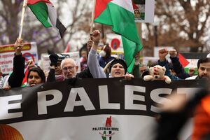 عکس/ تظاهرات حمایت از غزه در بوستون