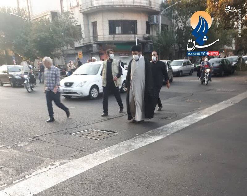 عکس/ حضور فرزند رهبر انقلاب در اجتماع امت رسول الله(ص)