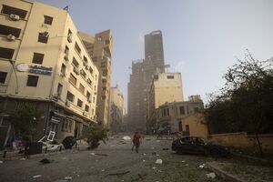 خسارت به خودروها در انفجار بیروت