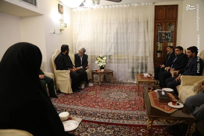 دیدار رئیس شورای ائتلاف با خانواده شهید مدافع امنیت سلمان امیراحمدی+ تصاویر