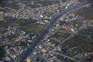 تصاوی هوایی از مسیر پیاده روی اربعین امسال