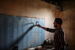 بحران آب غزه