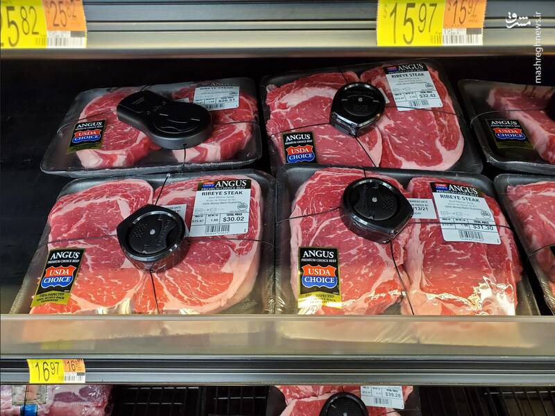 اقدام عجیب فروشگاه‌های آمریکایی برای جلوگیری از سرقت گوشت: از استخدام نیروهای امنیتی تا قفل و زنجیر مواد غذایی