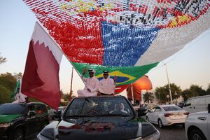 عکس/ تب جام جهانی در قطر بالاخره بالا رفت