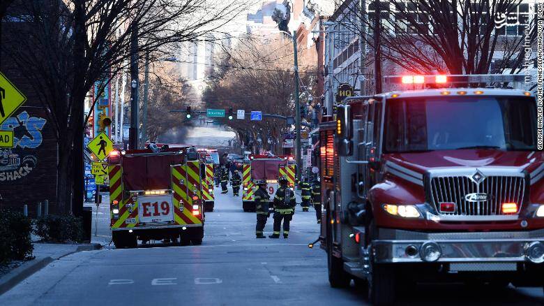 عکس/ انفجار قوی آمریکا را لرزاند