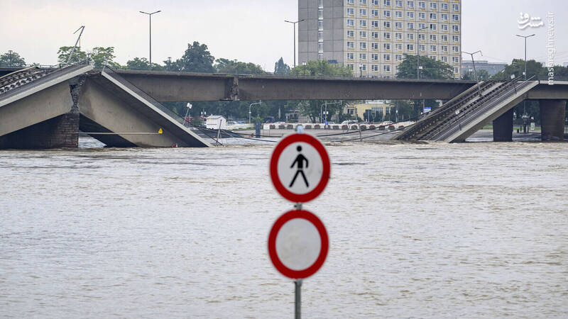 عکس/ بخشهای از اروپا را آب برد