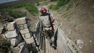 جدیدترین تصاویر از درگیری ارمنستان و آذربایجان