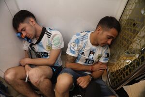 عکس/ حال و هوای دو آرژانتینی پس از باخت به عربستان