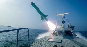 رزمایش موشکی نیروی دریایی ارتش در دریای عمان