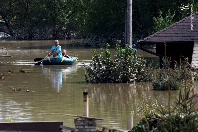 عکس/ بخشهای از اروپا را آب برد