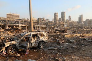تصاویر با کیفیت از انفجار بیروت / انفجار لبنان
