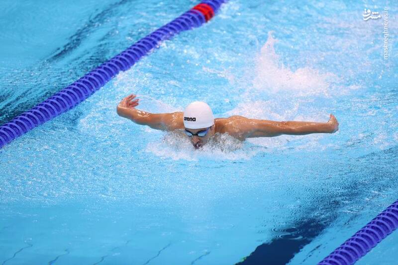 متین بالسینی نماینده شنا ایران در المپیک توکیو