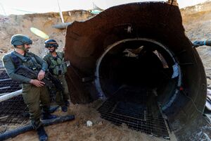 عکس/ کشف تونل اعجاب انگیز حماس در غزه